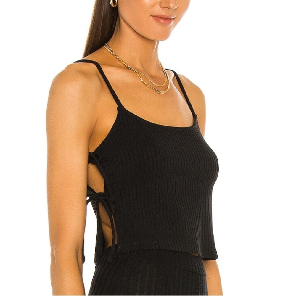 Lovers + Friends Black Tank